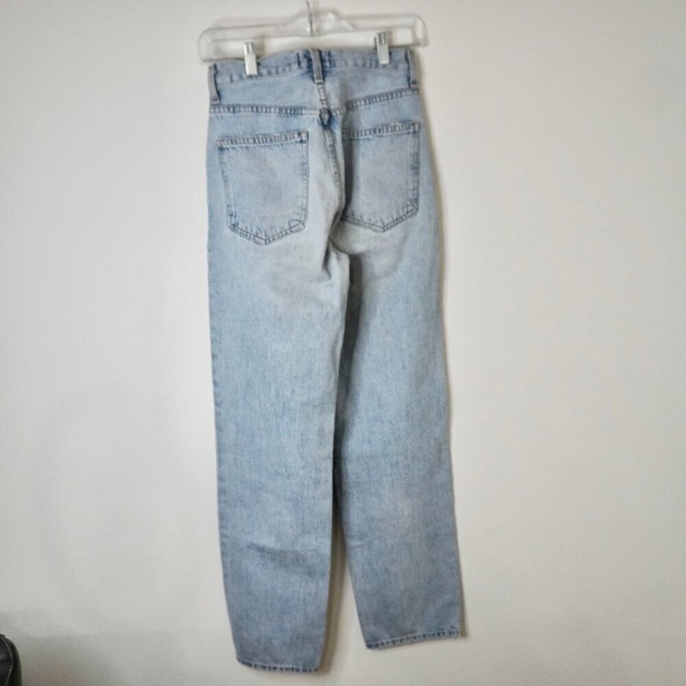 AGOLDE Criss Cross Jeans Size 22 Light Blue - Picture 5 of 14